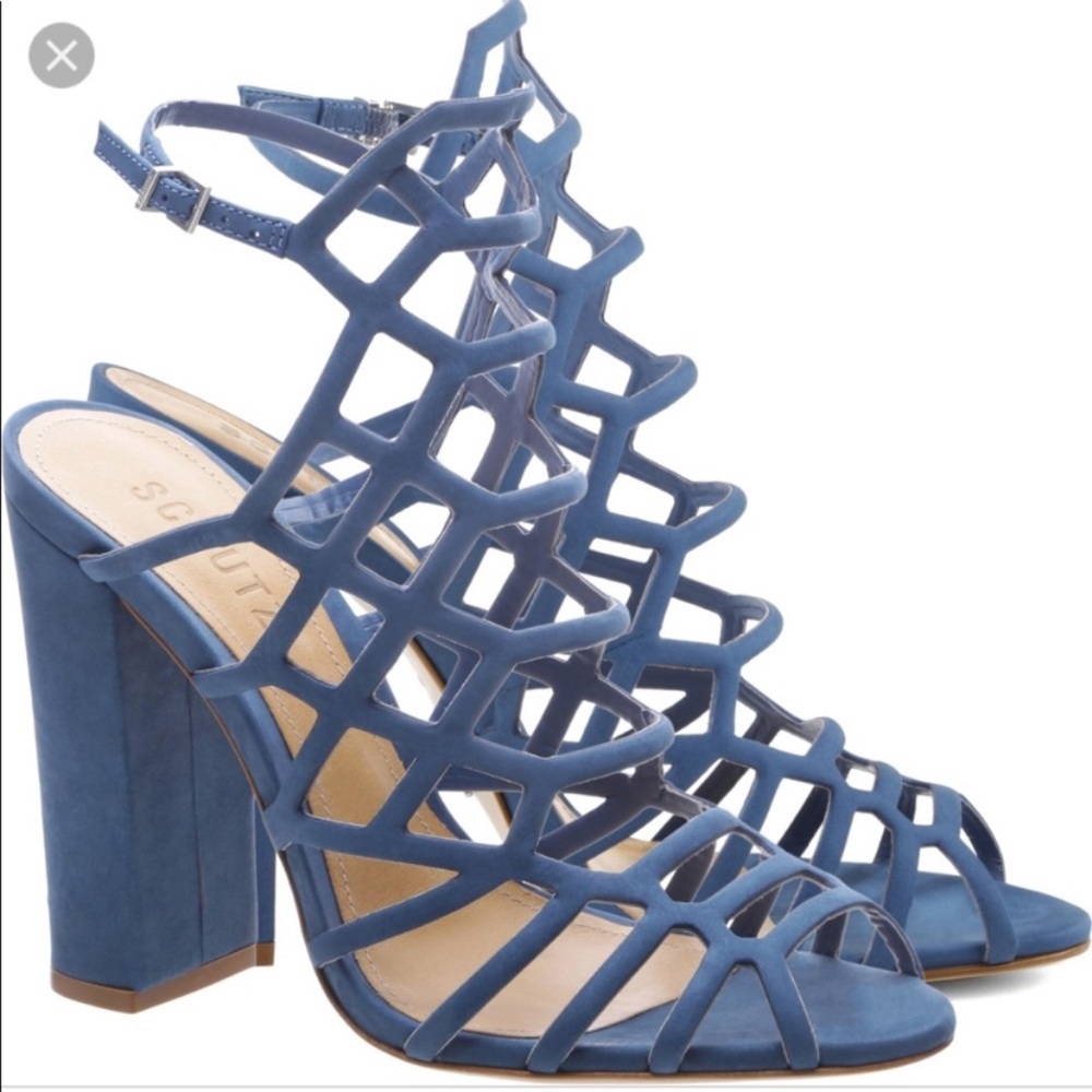 Schutz Jaden block heel sandals